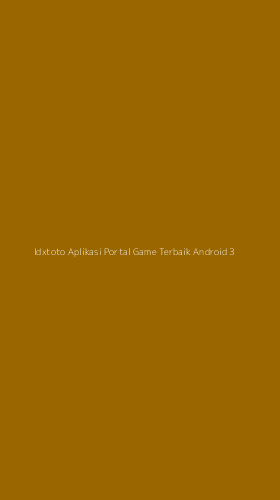 Tampilan Antarmuka Aplikasi Idxtoto Aplikasi Portal Game Terbaik Android - 3
