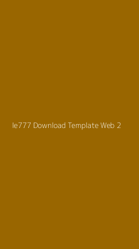 Tampilan Antarmuka Aplikasi Ie777 Download Template Web - 2