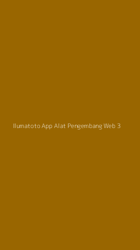 Tampilan Antarmuka Aplikasi Ilumatoto App Alat Pengembang Web - 3