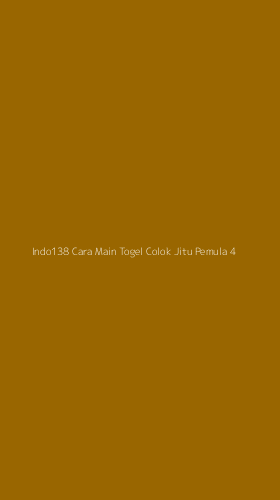 Tampilan Antarmuka Aplikasi Indo138 Cara Main Togel Colok Jitu Pemula - 4