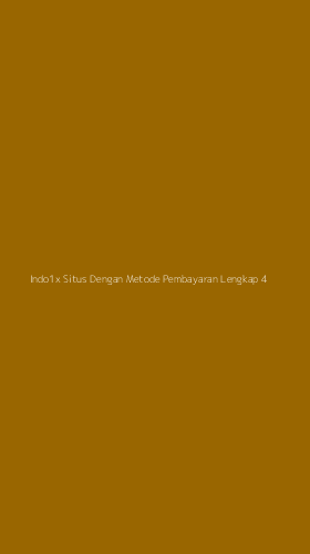 Tampilan Antarmuka Aplikasi Indo1x Situs Dengan Metode Pembayaran Lengkap - 4