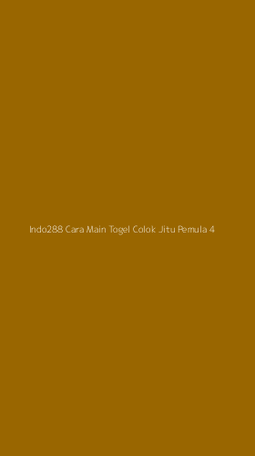 Tampilan Antarmuka Aplikasi Indo288 Cara Main Togel Colok Jitu Pemula - 4