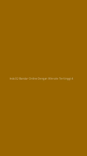 Tampilan Antarmuka Aplikasi Indo32 Bandar Online Dengan Winrate Tertinggi - 4