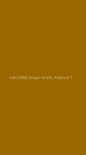 Tampilan Antarmuka Aplikasi Indo3388 Desain Grafis Android - 1