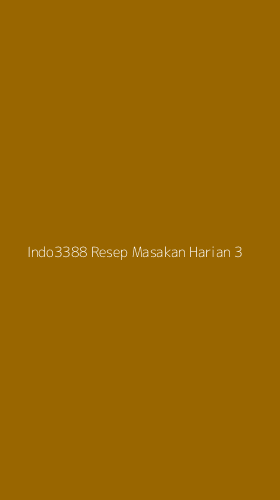 Tampilan Antarmuka Aplikasi Indo3388 Resep Masakan Harian - 3