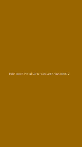 Tampilan Antarmuka Aplikasi Indo4dpools Portal Daftar Dan Login Akun Resmi - 2