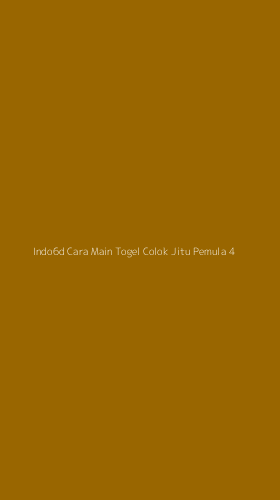 Tampilan Antarmuka Aplikasi Indo6d Cara Main Togel Colok Jitu Pemula - 4