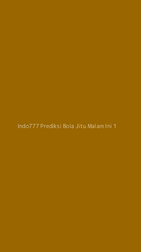 Tampilan Antarmuka Aplikasi Indo777 Prediksi Bola Jitu Malam Ini - 1