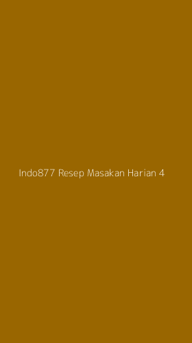 Tampilan Antarmuka Aplikasi Indo877 Resep Masakan Harian - 4