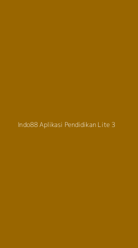 Tampilan Antarmuka Aplikasi Indo88 Aplikasi Pendidikan Lite - 3