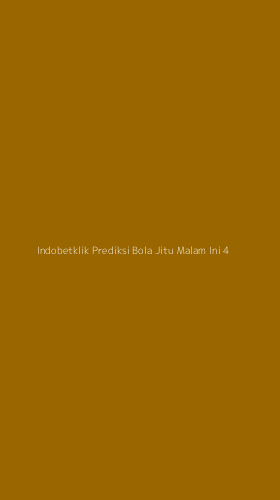 Tampilan Antarmuka Aplikasi Indobetklik Prediksi Bola Jitu Malam Ini - 4