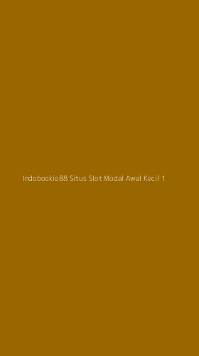 Tampilan Antarmuka Aplikasi Indobookie88 Situs Slot Modal Awal Kecil - 1