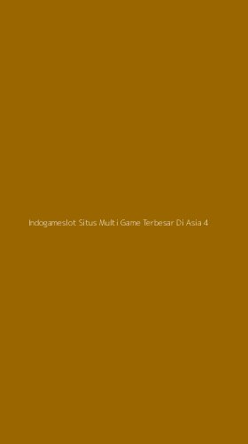 Tampilan Antarmuka Aplikasi Indogameslot Situs Multi Game Terbesar Di Asia - 4