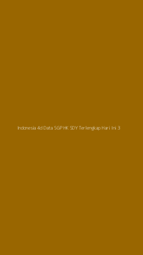 Tampilan Antarmuka Aplikasi Indonesia 4d Data Sgp Hk Sdy Terlengkap Hari Ini - 3