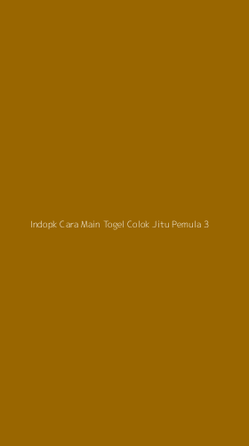Tampilan Antarmuka Aplikasi Indopk Cara Main Togel Colok Jitu Pemula - 3