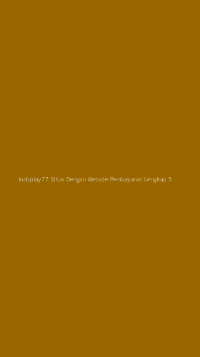 Tampilan Antarmuka Aplikasi Indoplay77 Situs Dengan Metode Pembayaran Lengkap - 3