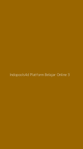Tampilan Antarmuka Aplikasi Indopools4d Platform Belajar Online - 3