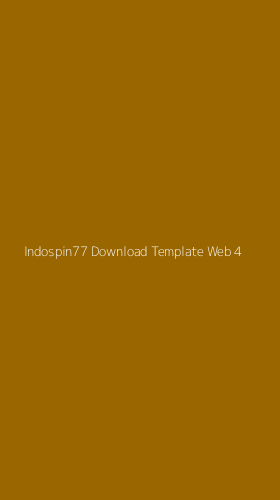Tampilan Antarmuka Aplikasi Indospin77 Download Template Web - 4