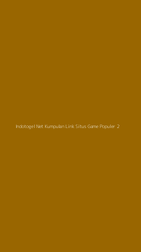 Tampilan Antarmuka Aplikasi Indotogel Net Kumpulan Link Situs Game Populer - 2
