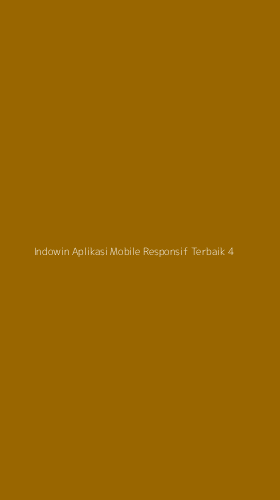 Tampilan Antarmuka Aplikasi Indowin Aplikasi Mobile Responsif Terbaik - 4