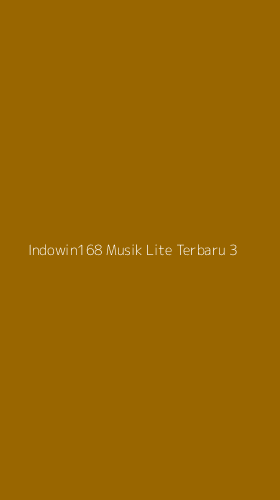 Tampilan Antarmuka Aplikasi Indowin168 Musik Lite Terbaru - 3