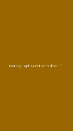 Tampilan Antarmuka Aplikasi Inetogel Apk Mod Bebas Iklan - 3