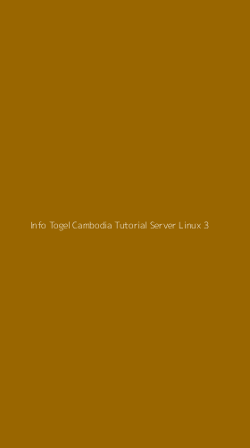 Tampilan Antarmuka Aplikasi Info Togel Cambodia Tutorial Server Linux - 3