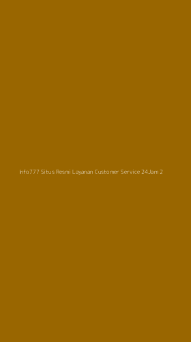 Tampilan Antarmuka Aplikasi Info777 Situs Resmi Layanan Customer Service 24jam - 2