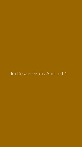 Tampilan Antarmuka Aplikasi Ini Desain Grafis Android - 1