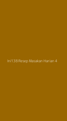 Tampilan Antarmuka Aplikasi Ini138 Resep Masakan Harian - 4