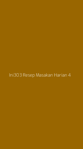 Tampilan Antarmuka Aplikasi Ini303 Resep Masakan Harian - 4