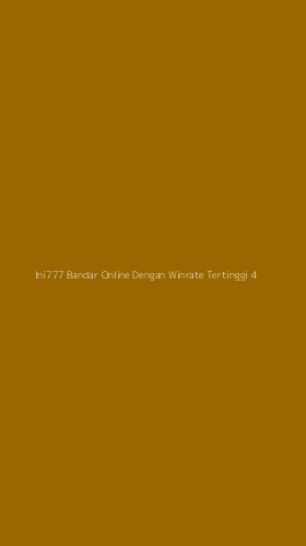 Tampilan Antarmuka Aplikasi Ini777 Bandar Online Dengan Winrate Tertinggi - 4