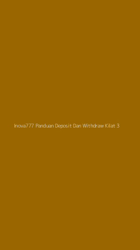 Tampilan Antarmuka Aplikasi Inova777 Panduan Deposit Dan Withdraw Kilat - 3