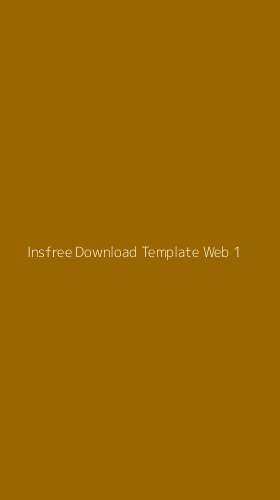 Tampilan Antarmuka Aplikasi Insfree Download Template Web - 1