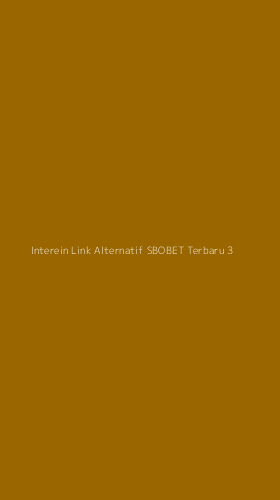 Tampilan Antarmuka Aplikasi Interein Link Alternatif Sbobet Terbaru - 3