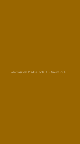Tampilan Antarmuka Aplikasi Internasional Prediksi Bola Jitu Malam Ini - 4