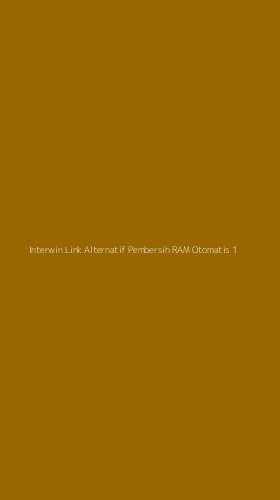 Tampilan Antarmuka Aplikasi Interwin Link Alternatif Pembersih Ram Otomatis - 1