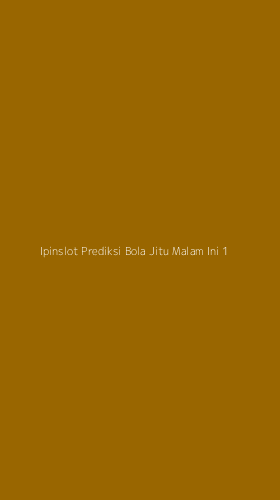Tampilan Antarmuka Aplikasi Ipinslot Prediksi Bola Jitu Malam Ini - 1