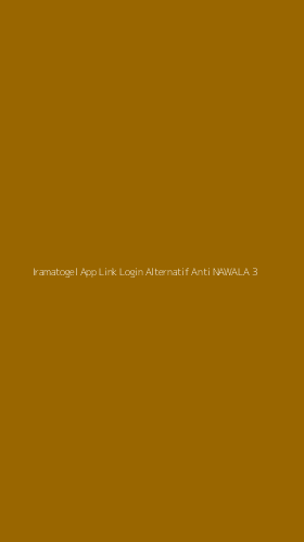 Tampilan Antarmuka Aplikasi Iramatogel App Link Login Alternatif Anti Nawala - 3