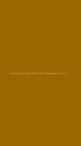 Tampilan Antarmuka Aplikasi Iriantoto App Data Sgp Hk Sdy Terlengkap Hari Ini - 4