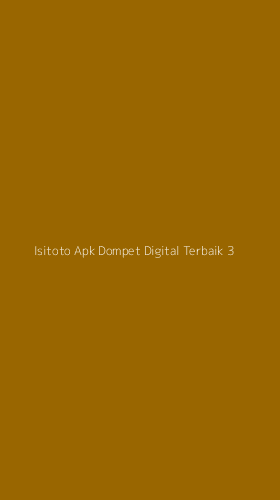 Tampilan Antarmuka Aplikasi Isitoto Apk Dompet Digital Terbaik - 3