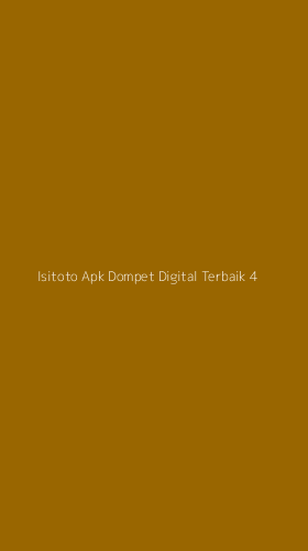 Tampilan Antarmuka Aplikasi Isitoto Apk Dompet Digital Terbaik - 4