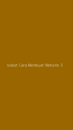 Tampilan Antarmuka Aplikasi Isobet Cara Membuat Website - 3