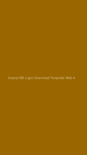 Tampilan Antarmuka Aplikasi Istana189 Login Download Template Web - 4