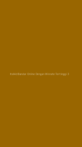 Tampilan Antarmuka Aplikasi Itel4d Bandar Online Dengan Winrate Tertinggi - 3