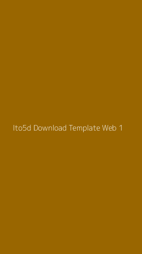 Tampilan Antarmuka Aplikasi Ito5d Download Template Web - 1