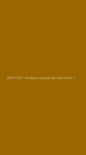 Tampilan Antarmuka Aplikasi Jagatslot Panduan Lengkap Bermain Aman - 1