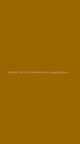 Tampilan Antarmuka Aplikasi Jalak4d Link Daftar Member Baru Langsung Bonus - 4