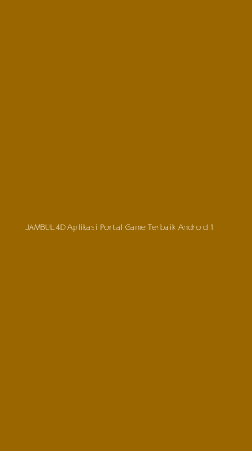 Tampilan Antarmuka Aplikasi Jambul4d Aplikasi Portal Game Terbaik Android - 1