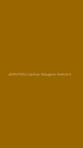 Tampilan Antarmuka Aplikasi Japan Pools Aplikasi Kebugaran Android - 4